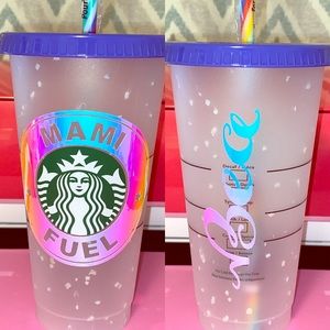 Customized Starbucks cups